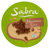 Sabra Extra Houmous dip with pine nuts 200g (British brand)