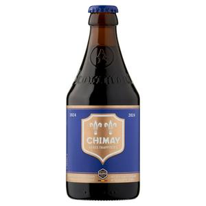 Chimay blue beer 330ml glass bottle - British product