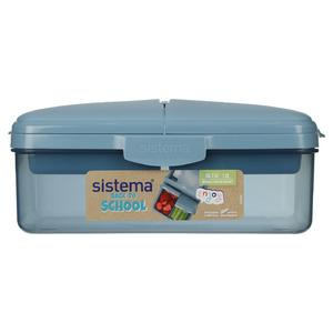 Sistema Quaddie lunch box 1.5L with bottle (British brand)