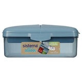 Sistema Quaddie lunch box 1.5L with bottle (British brand)