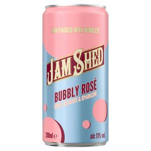 Jam Shed Bubbly Rose sparkling wine-based drink 20cl, UK version