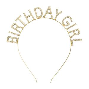 Sainsbury's Home Birthday Headband Gold 1 Pack (British brand)