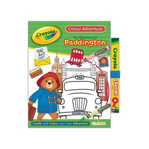 Crayola Paddington Bear activity book with crayons 285x220mm - British product