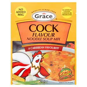 Grace Cock Soup chicken noodle mix 50g, UK version