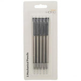 Sainsbury's Home Mechanical Pencils Black 5pk (British brand)