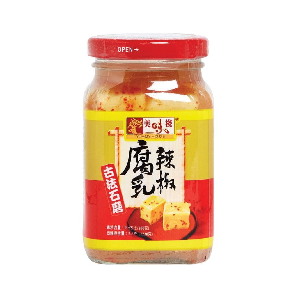 Yummy House Fermented Beancurd (Chilli) 美味棧 古法石磨辣椒腐乳