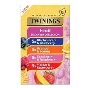 Twinings fruit tea selection envelopes x20 40g (British brand)