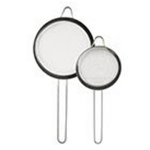 Sainsbury's Home Edelstahlsiebe Set aus 2 Stück 6x28x11cm (Britische Marke)