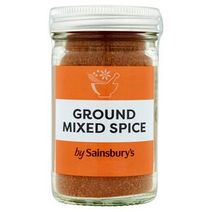 Sainsbury's Ground Mixed Spice 34g jar (British brand)
