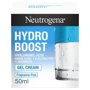 Sainsburys Neutrogena Hydro Boost Gel Cream Moisturiser 50ml- Buy online at McGrocer