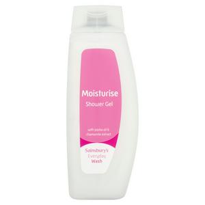 Sainsbury's Moisturising Shower Gel 500ml, imported from the UK