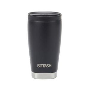 Smash Black Stainless Steel Double Wall Travel Mug (British brand)