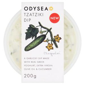 Odysea Tzatziki Dip Greek Yoghurt 200g, imported from the UK