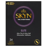 Skyn Elite Non Latex Condoms pack of 24 units (British brand)