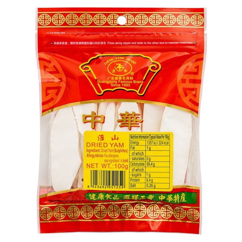 Zheng Feng Dried Yam 正豐 淮山