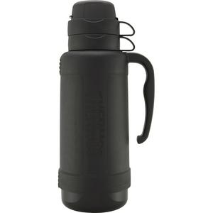 Thermos Eclipse Black Glass Lined Vacuum Flask 1.8 Litre (British brand)