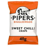 Pipers Biggleswade Sweet Chilli potato crisps 40g - British product