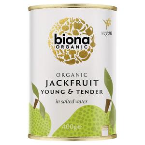 Biona organic jackfruit in salted water 400g - British product