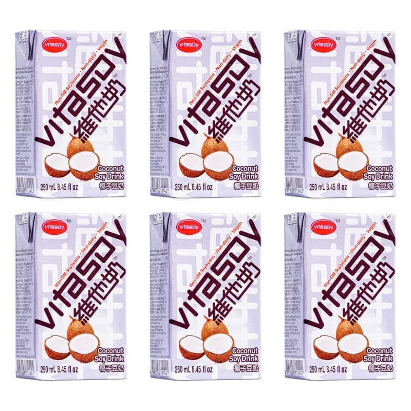 Vitasoy Coconut Soy Drink (6pk) 維他奶 椰子豆奶 (6包裝)