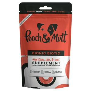 Pooch &amp; Mutt Bionic Biotic Hundeergänzung Pulver 200g