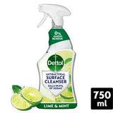 Dettol Lime & Mint antibacterial surface cleanser 750ml - British product