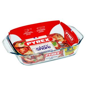 Pyrex Rectangular Roaster Casserole Dish 35 x 23 x 7cm, imported from the UK
