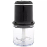 Cookworks Mini Chopper Black Kitchen Appliance 0.5 Litre - British product