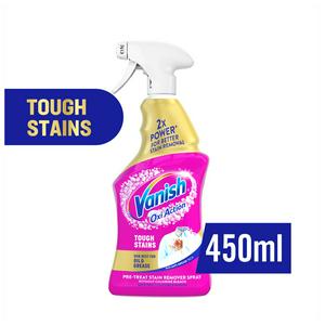 Vanish Oxi Action Gold Flekkfjerner for tekstiler Forvask Spray 450ml