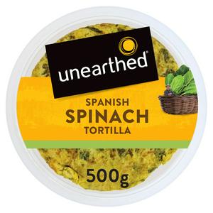Unearthed Spanish Spinach Tortilla Tapas Meal 500g