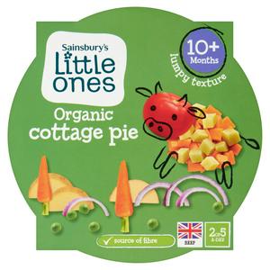 Sainsburys Sainsbury's Little Ones Hachis Parmentier Bio dès 10 mois Nourriture Bébé 190g - Achat en ligne sur McGrocer