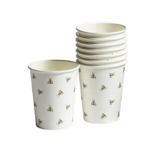 Sainsbury's Home floral bee cups 250ml 8pk (British brand)