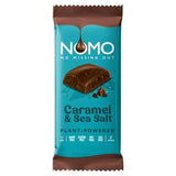 NOMO Caramel Sea Salt Bar 75g, imported from the UK