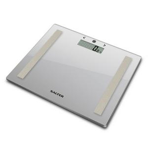Salter Compact Glass Body Analyser Silver (British brand)