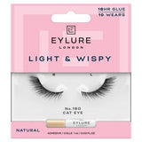 Eylure light wispy lashes glue cat eye adhesive, imported from the UK
