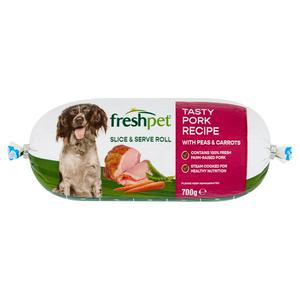 Freshpet Tasty Pork Recipe dog food 700g - British product