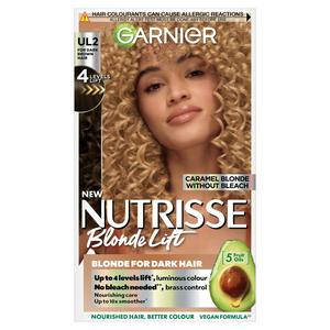 Garnier Nutrisse BlondeLift hair dye UL2 Caramel Blonde, UK version