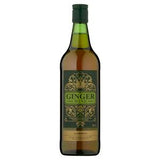 Sainsbury's ginger wine 70cl glass bottle (British brand)