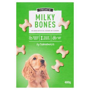 Sainsbury's Milky Bones treat 400g (British brand)