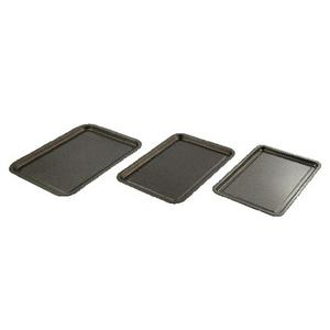 Sainsbury's Home Set de 3 plaques de cuisson antiadhésives en acier