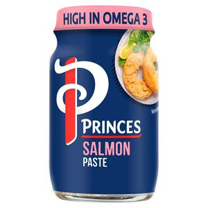 Princes salmon paste with minced haddock 75g, imported from the UK