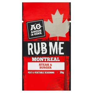 Angus & Oink Montreal steak seasoning 30g - British product