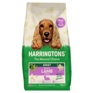 Harringtons Adult Rich in Lamb & Rice Dry Dog Food 4kg