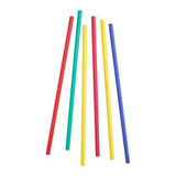 Sainsbury's mixed rainbow paper straws 50 pack (British brand)
