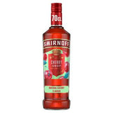 Smirnoff Cherry Drop flavoured spirit 70cl (British brand)