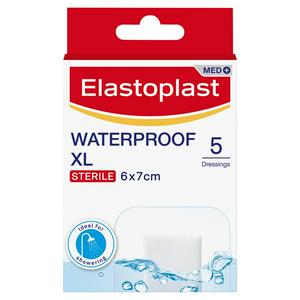 Elastoplast Antibac Silver Protect Wasserdichte Wundverbände 5er-Pack