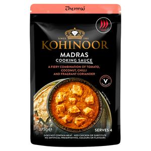 Sainsburys Kohinoor Madras Cooking Sauce 375g- Buy online at McGrocer