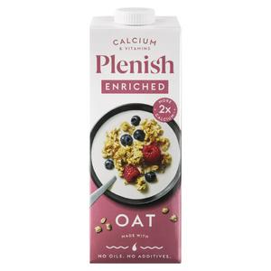 Plenish oat drink enriched with calcium 1L, imported from the UK