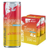 Red Bull Sugar Free Energy Fuji Apple Ginger 4 x 250ml, imported from the UK