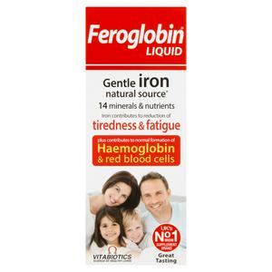 Vitabiotics Feroglobin Liquid Original 200ml - British product