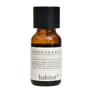Habitat Scented Oil Geranium & Basil 15ml, UK version